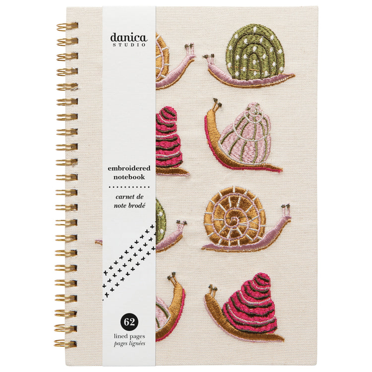 Gardenland Embroidered Notebook