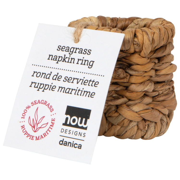 Natural Seagrass Napkin Ring