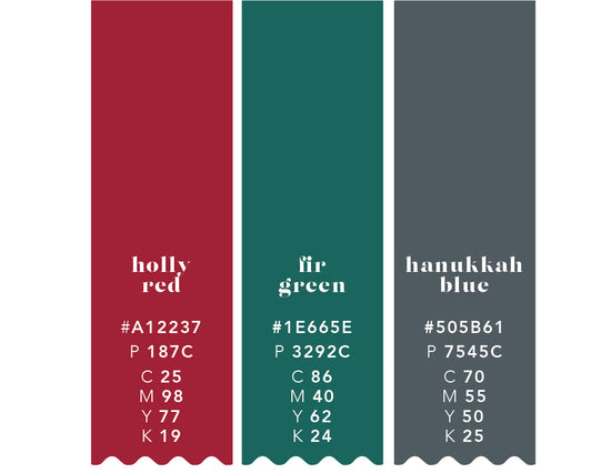 Holiday Brand Colors