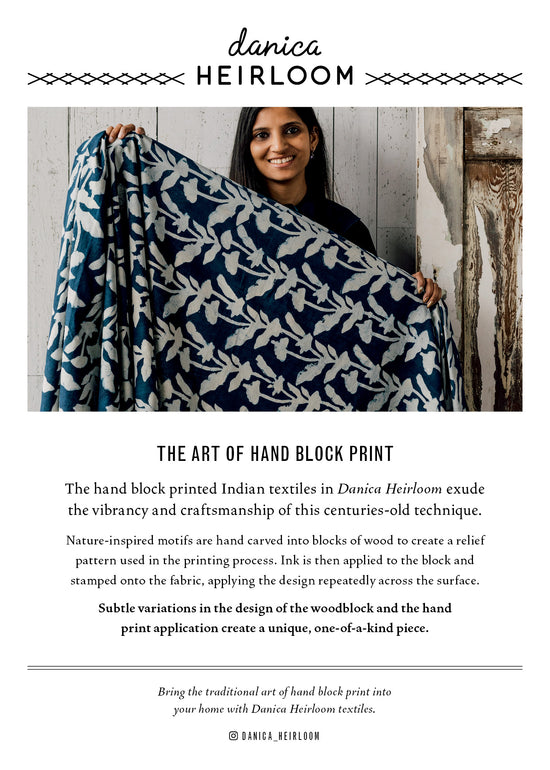 The Art of Hand Block Print