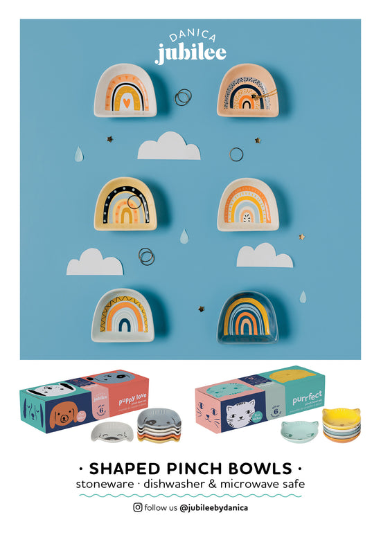 Shaped Pinch Bowls