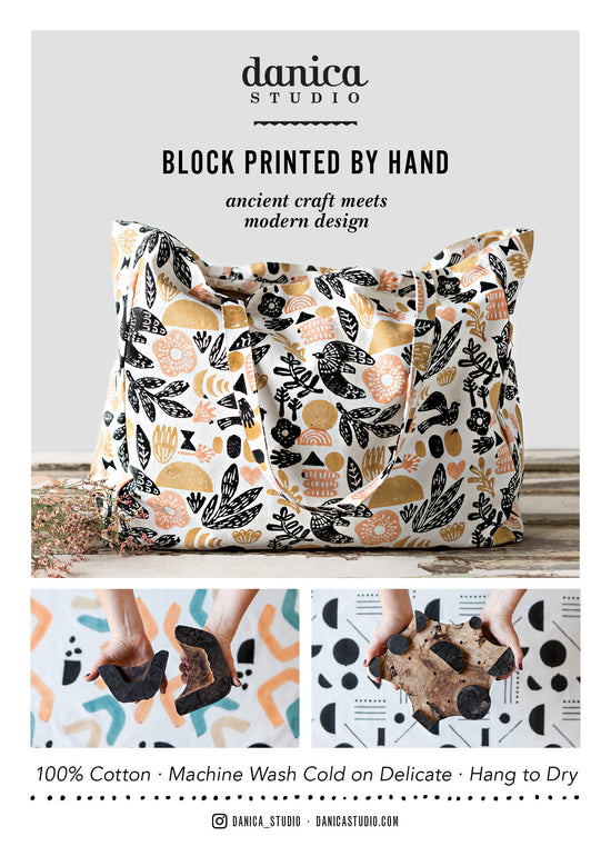 Block Print Totes