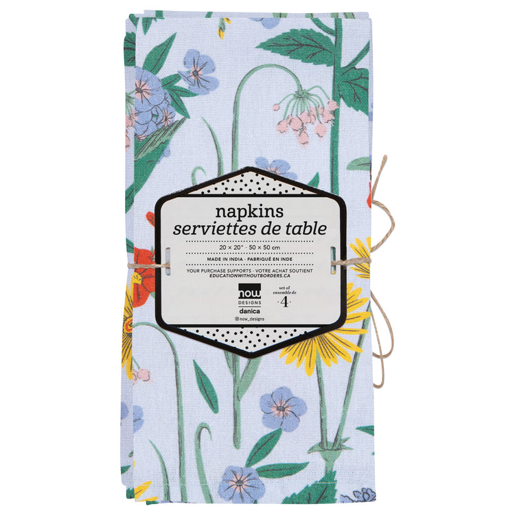 Hummingbird Napkins Set of 4