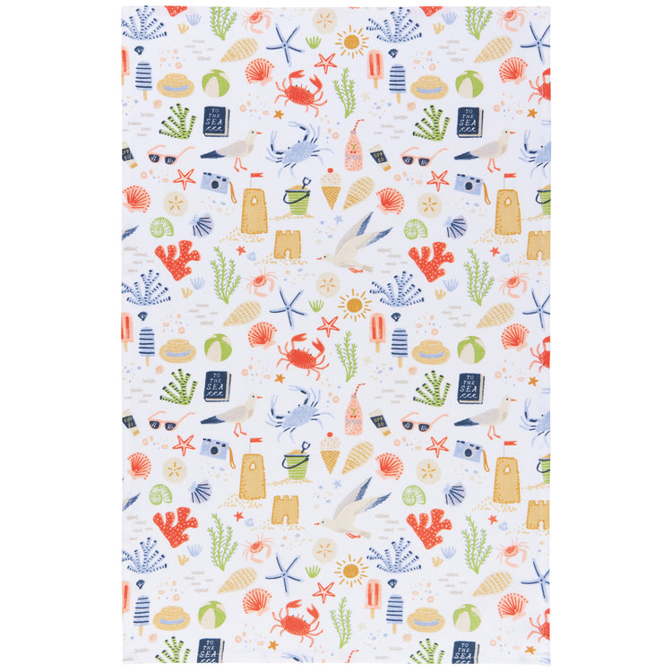 Seaside Dishtowels Set of 2