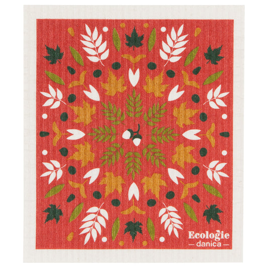 Fall Foliage Swedish Dishcloth