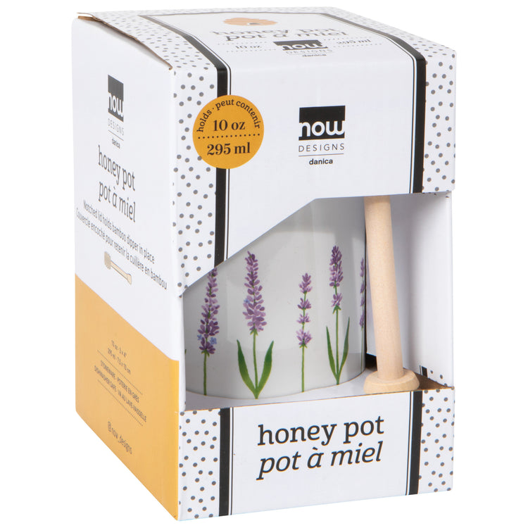 Lavender Honey Pot