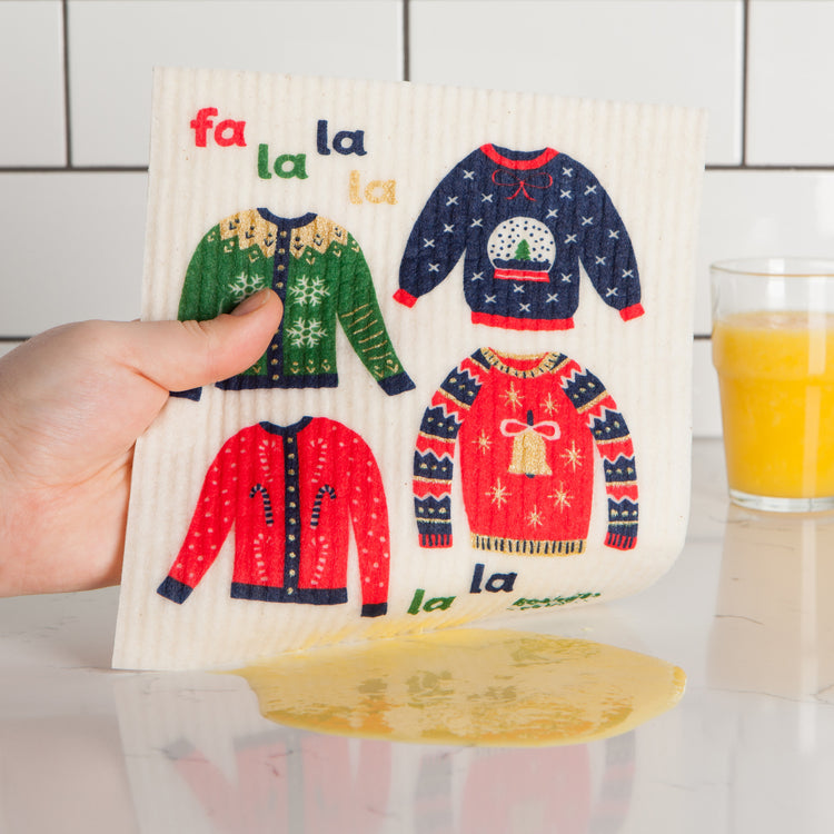 Ugly Sweaters Swedish Sponge Cloth