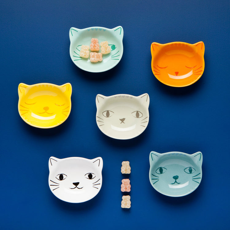 Purrfect Pinch Bowls Set of 6