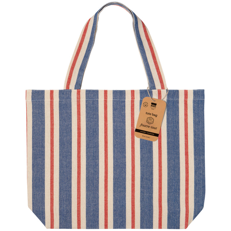 Sailing Stripe Tote Bag