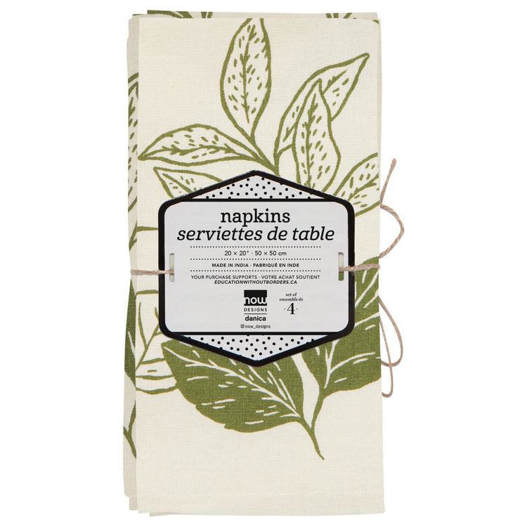 Fern & Frond Napkins Set of 4