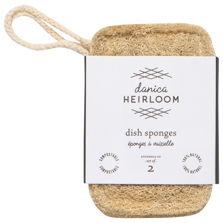 Loofah Dish Sponges Set of 2