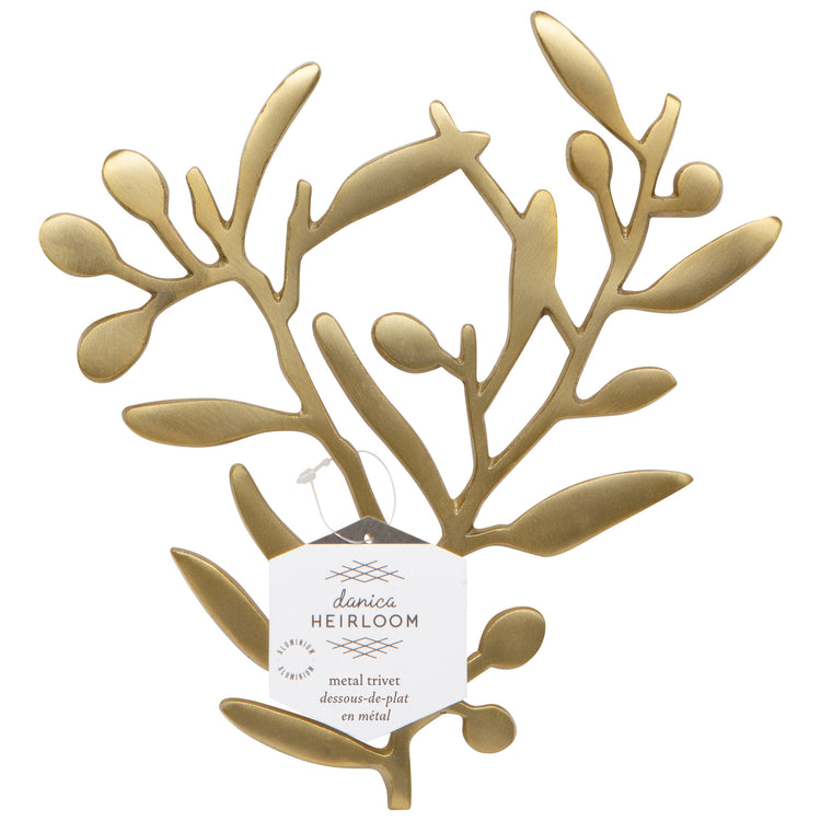 Matte Gold Metal Trivet