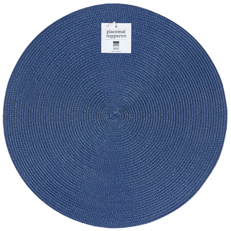 Disko Indigo Round Placemat