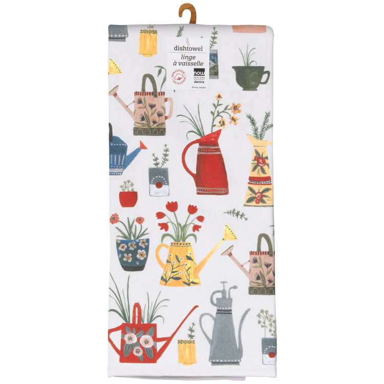Watering Cans Dishtowel