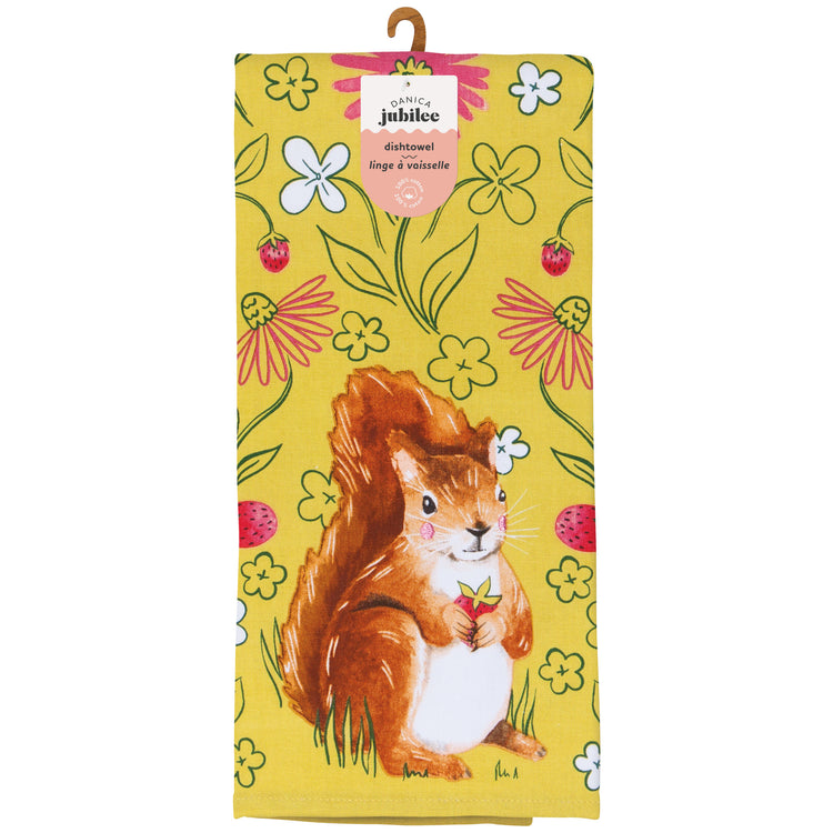 Mr. Squirrel Dishtowel