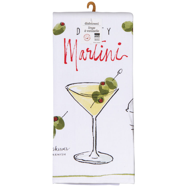 Martini Dishtowel