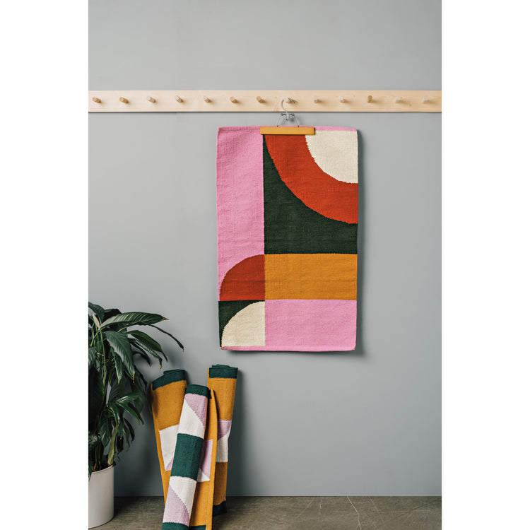 Prism Woven Cotton Formation Rug 2 x 3 ft