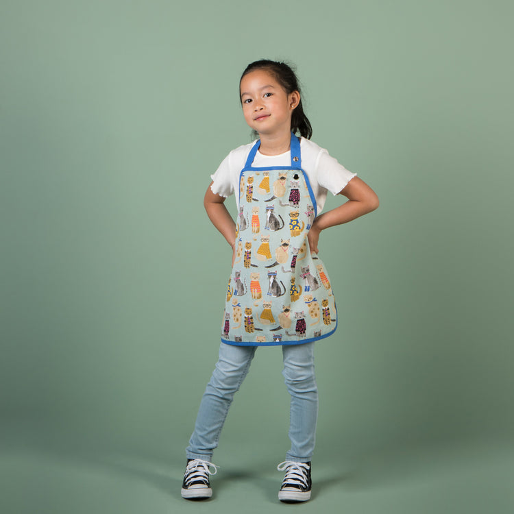 Feline Fine Kid's Apron