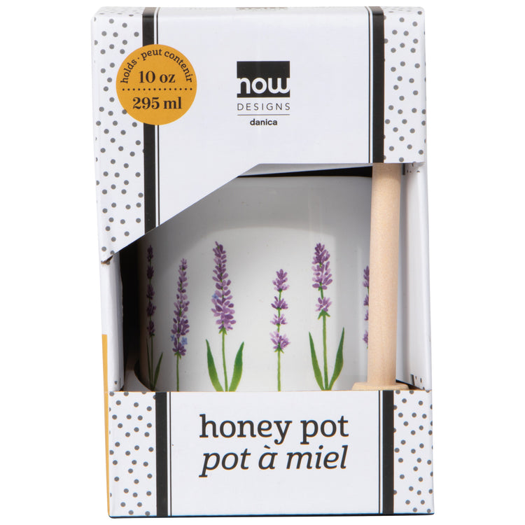 Lavender Honey Pot