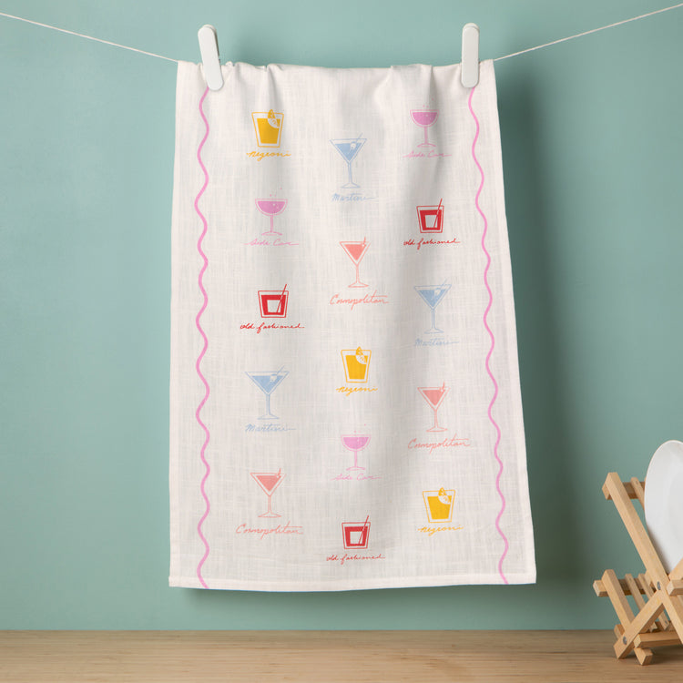 Happy Hour Dishtowel