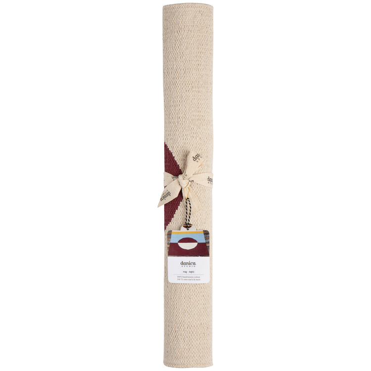 Moonphase Woven Cotton Rug 2 x 3 ft