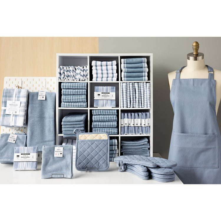 Slate Blue Hang-Up Dishtowel