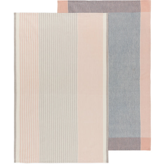 Nectar Array Stripe Dishtowel Set of 2