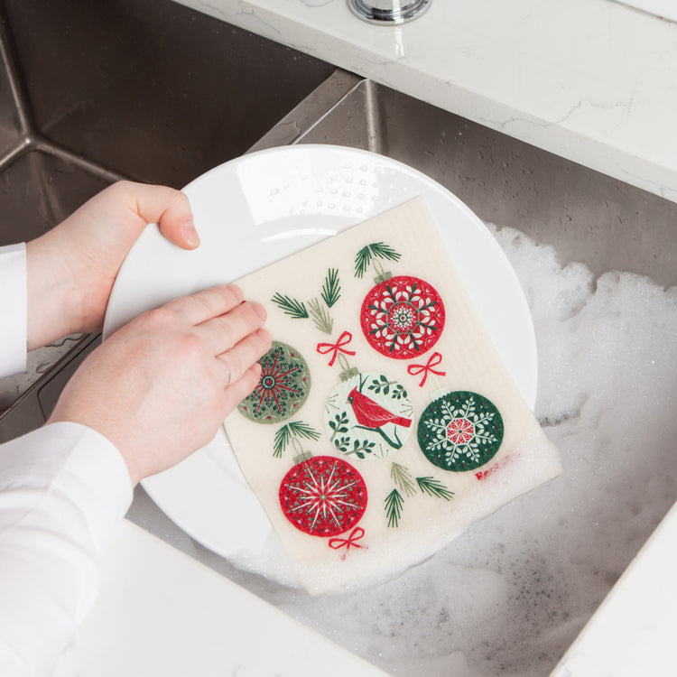 Good Tidings Swedish Dishcloth