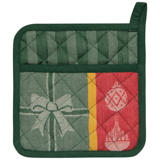 Festive Fir Christmas Jacquard Potholder