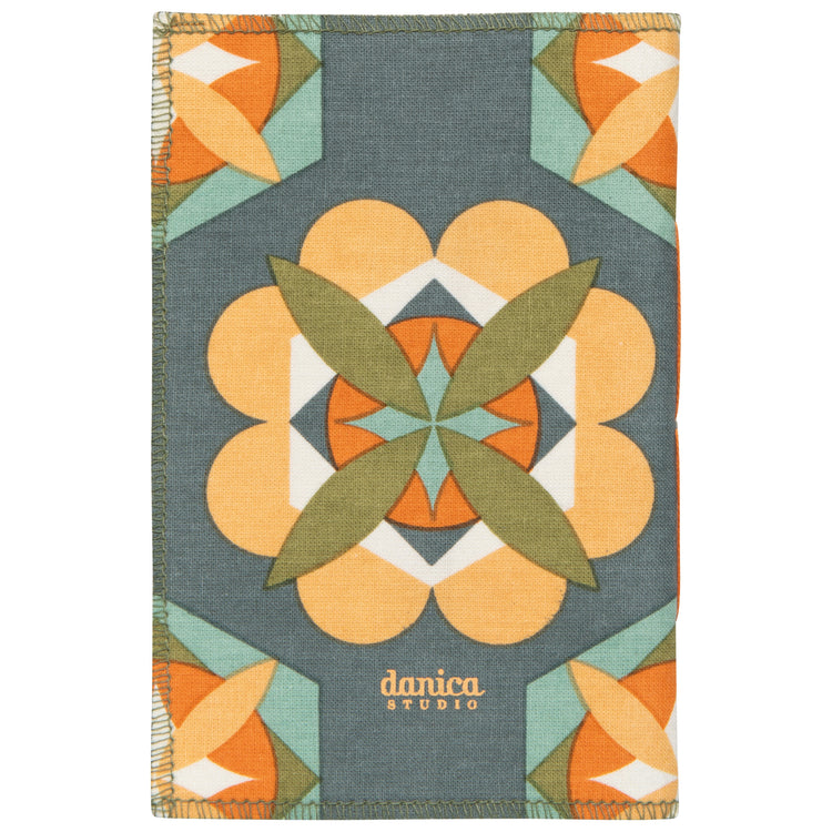 Disco Printed Fabric Cover Formation Notebook