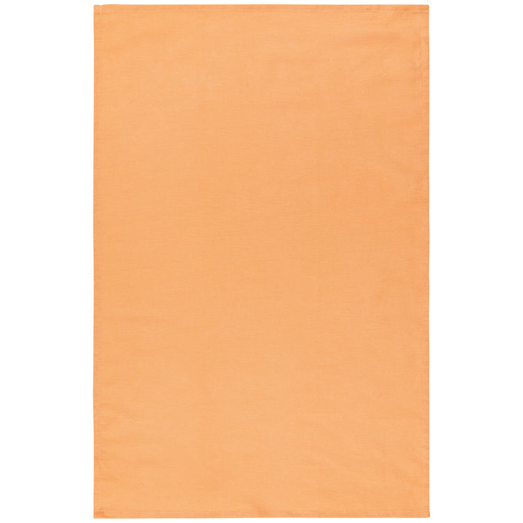 Dusk Apricot Sunray Floursack Dishtowels Set of 3