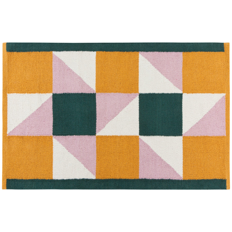 Sequence Woven Cotton Formation Rug 2 x 3 ft