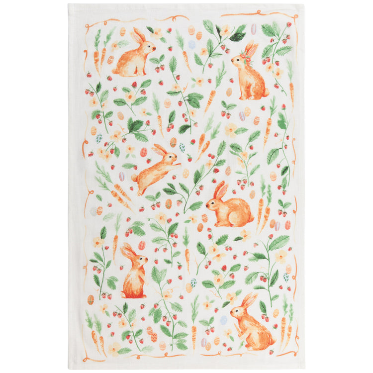 Easter Meadow Baker's Floursack Dishtowels Set of 3