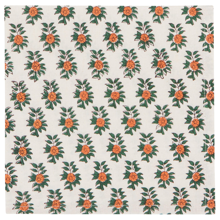 Vista Block Print Napkins Set of 4