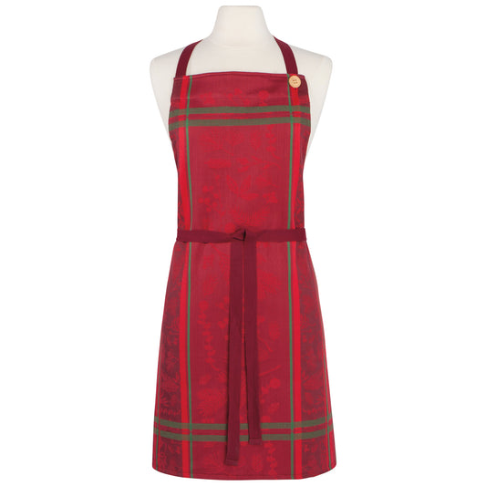Winterberry Christmas Jacquard Apron