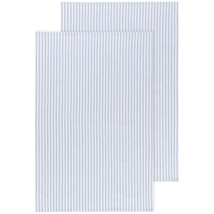 Slate Blue Glass Dishtowels Set of 2