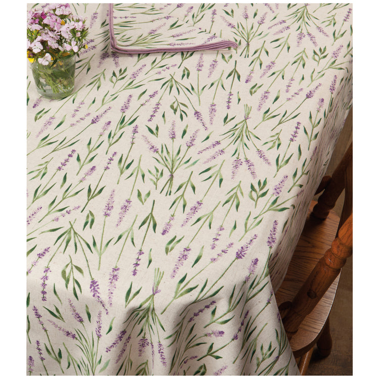 Lavender Tablecloth 120 x 60 inch