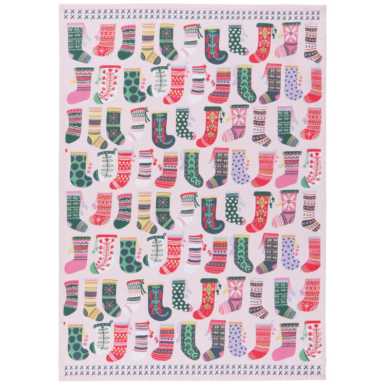 Winter Woolens Christmas Mug and Dishtowel Set