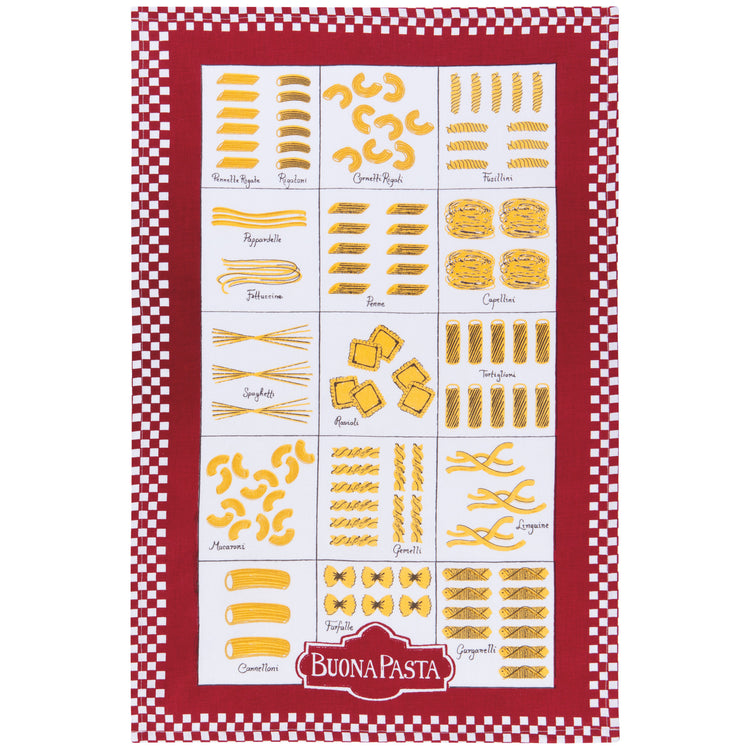 Buona Pasta Dishtowels Set of 2