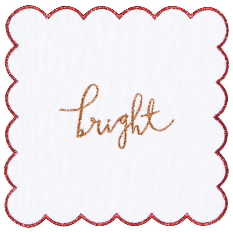 Merry Everything Christmas Cocktail Napkins Set of 4