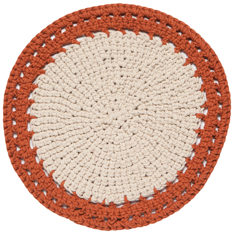 Cinnamon Stick Aura Hand-Knotted Placemat