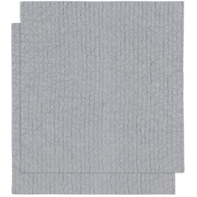 London Gray Swedish Dishcloths Set of 2