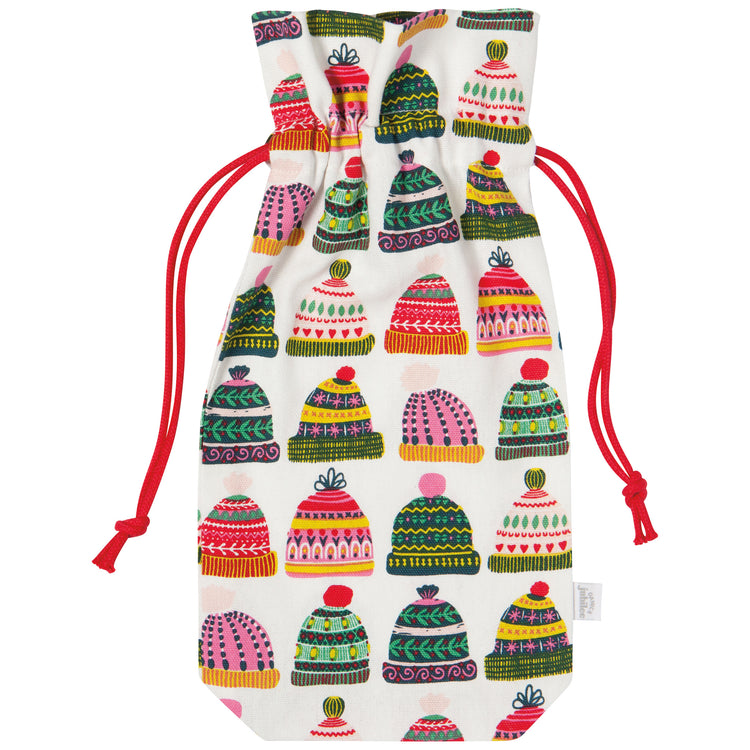 Winter Woolens Wine Bags Set of 2