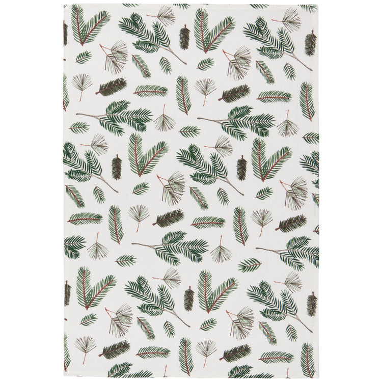 Winterberry Baker's Floursack Christmas Dishtowels Set of 3