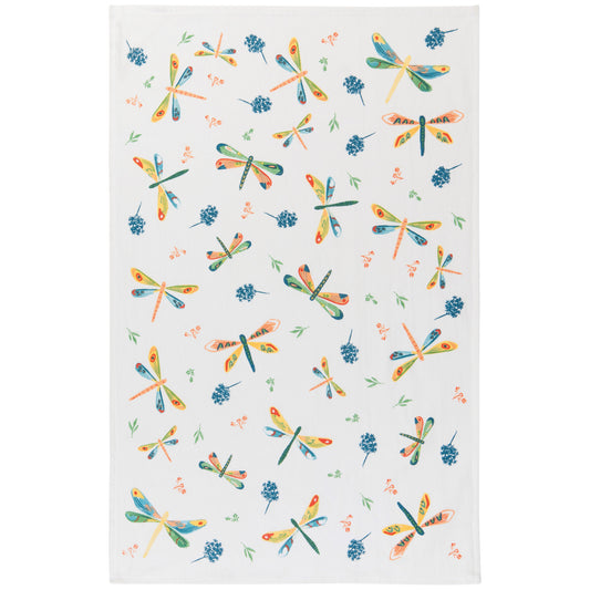 Dragonfly Terry Dishtowel