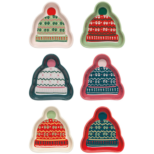 Winter Woolens Christmas Pinch Bowls Set of 6