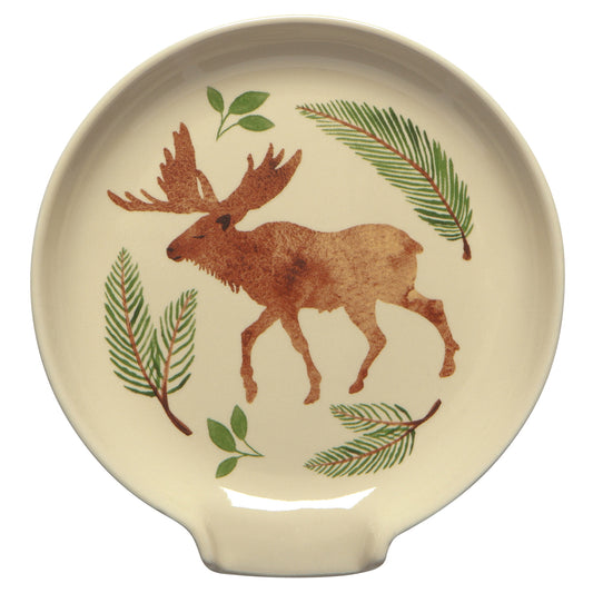 Winter Moose Spoon Rest