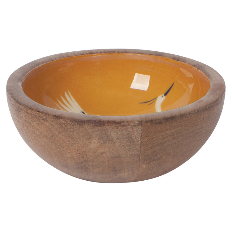 Flight Of Fancy Mango Wood Mini Bowl