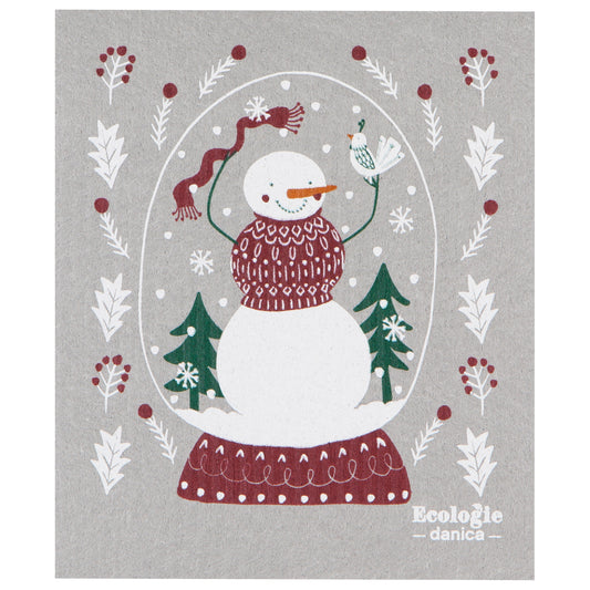 Snowfolk Swedish Dishcloth