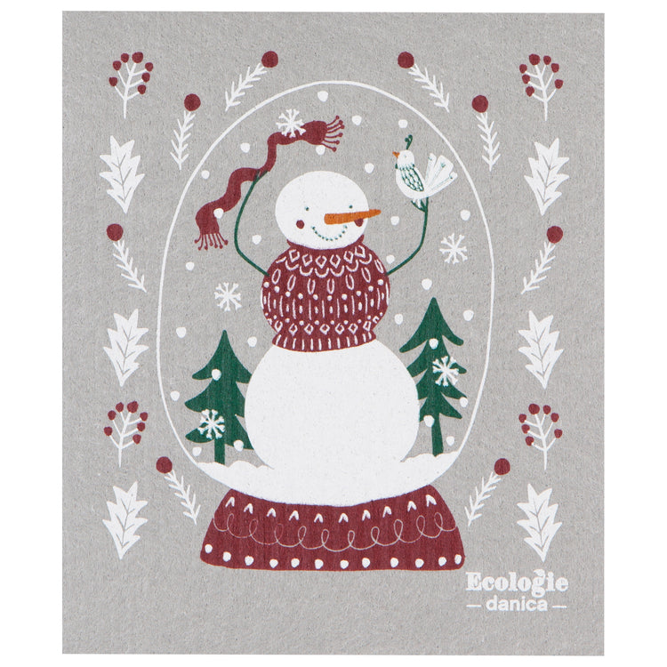 Snowfolk Swedish Dishcloth